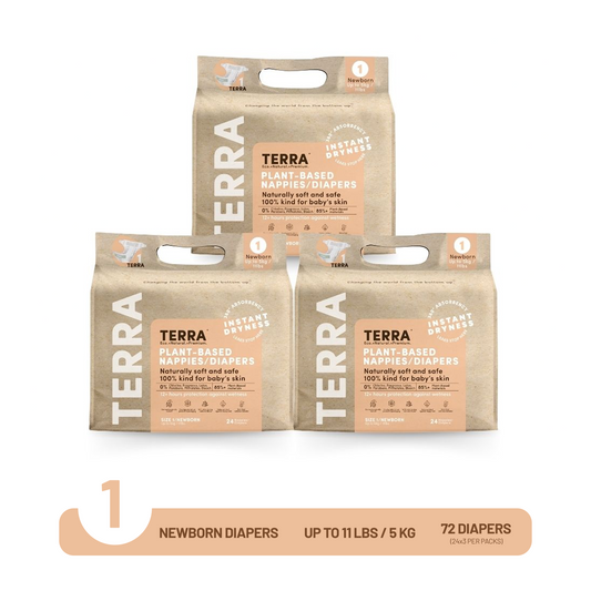 Terra Plant-Based Eco Premium Diaper