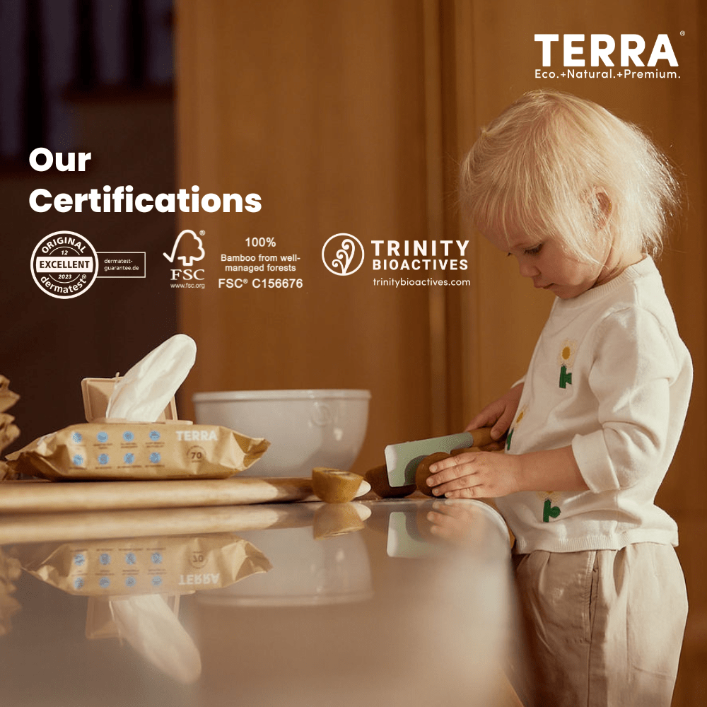 Pure Water Baby Wipes Travel Pack 24s - Terra Middle East