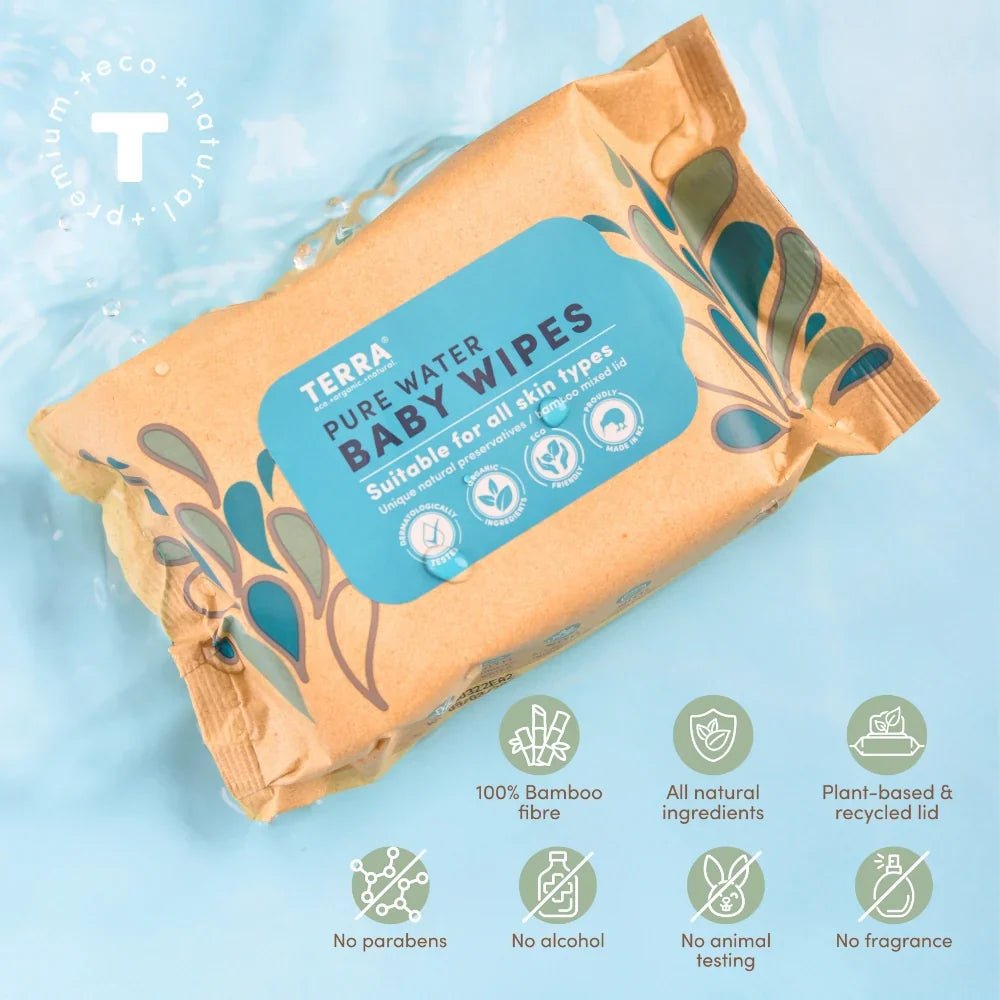 Pure Water Baby Wipes Travel Pack 24s - Terra Middle East