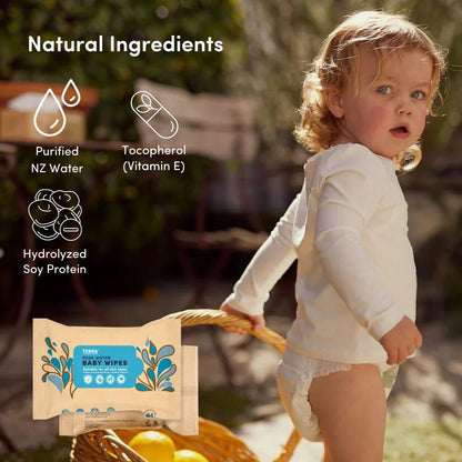 Pure Water Baby Wipes Travel Pack 24s - Terra Middle East