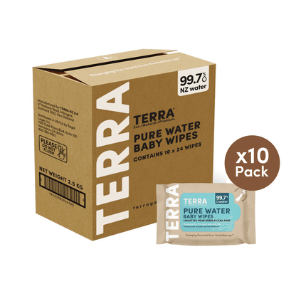 Pure Water Baby Wipes Travel Pack 24s - Terra Middle East