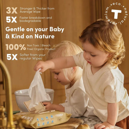 Pure Water Baby Wipes Travel Pack 24s - Terra Middle East