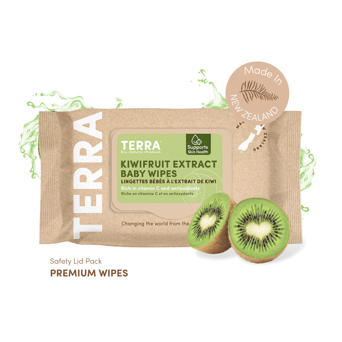 Terra Bamboo Baby Wipes - 70s - Terra Middle East