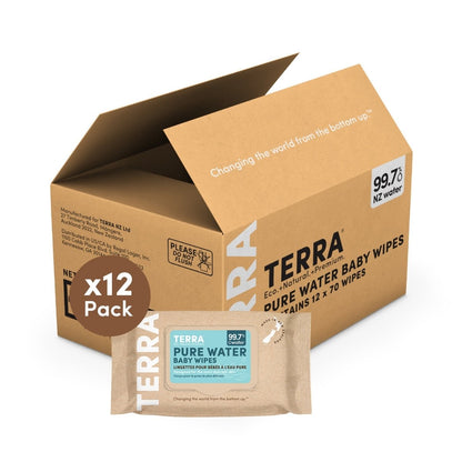 Terra Bamboo Baby Wipes - 70s - Terra Middle East