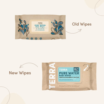 Terra Bamboo Baby Wipes - 70s - Terra Middle East