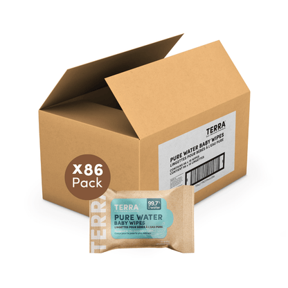 TERRA Bamboo Baby Wipes - Mini Pack 10s - Terra Middle East