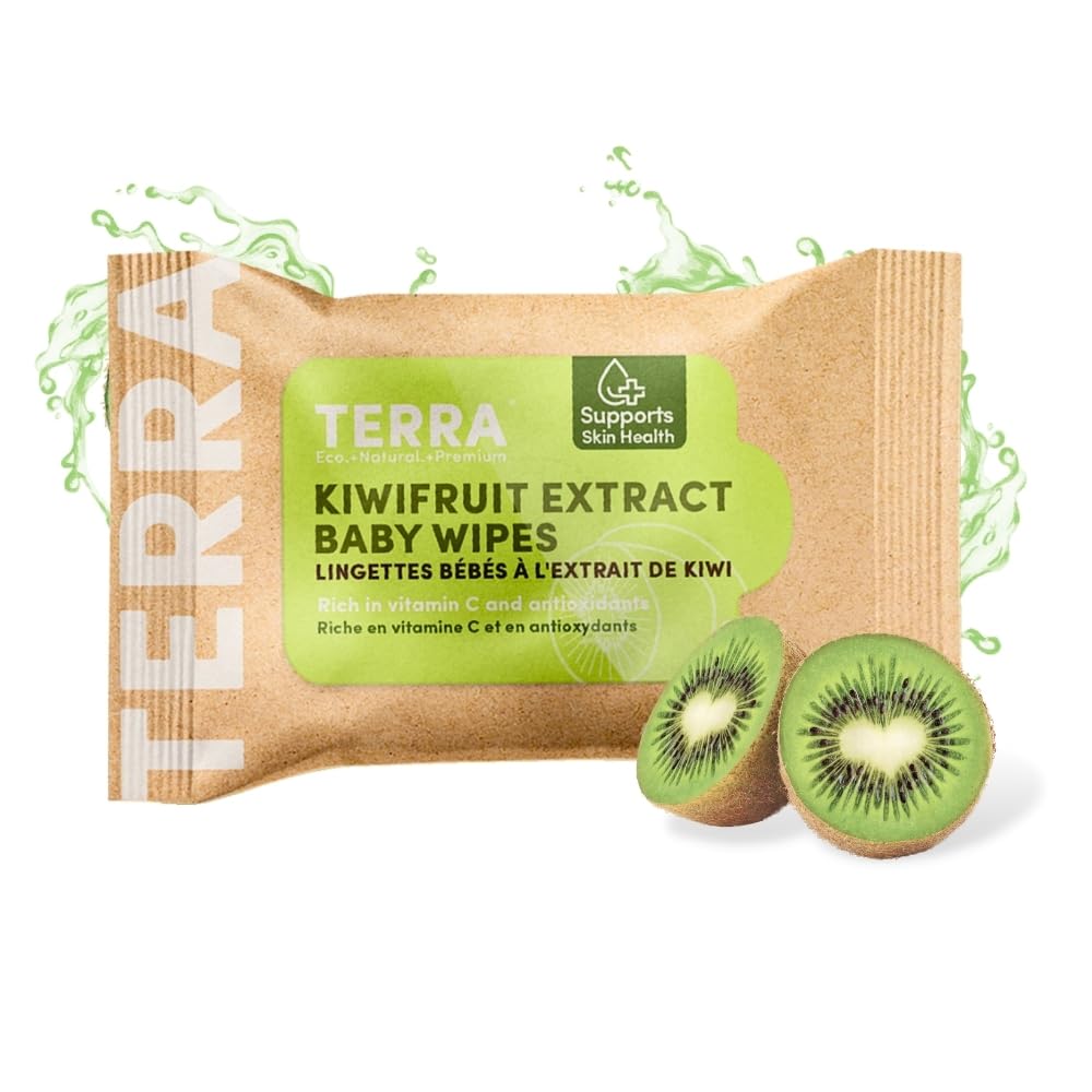 TERRA Bamboo Baby Wipes - Mini Pack 10s - Terra Middle East