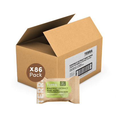 TERRA Bamboo Baby Wipes - Mini Pack 10s - Terra Middle East