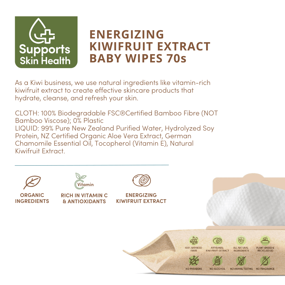 TERRA Bamboo Baby Wipes - Mini Pack 10s - Terra Middle East