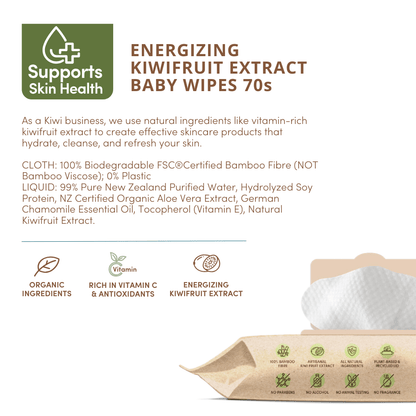 TERRA Bamboo Baby Wipes - Mini Pack 10s - Terra Middle East