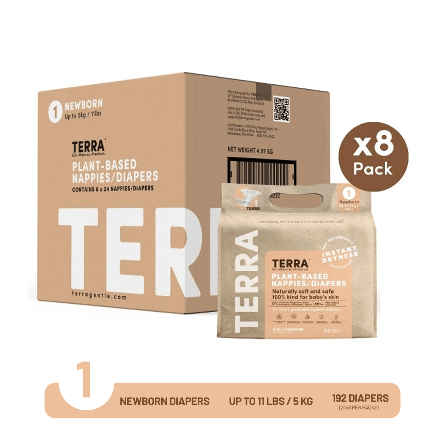 Terra Eco Premium Diaper - Terra Middle East