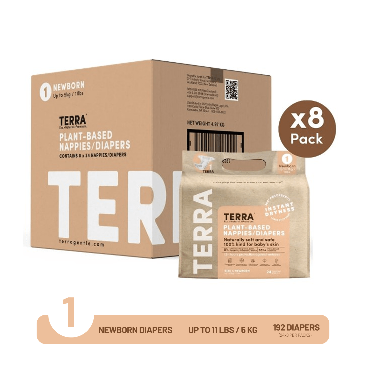 Terra Eco Premium Diaper - Terra Middle East