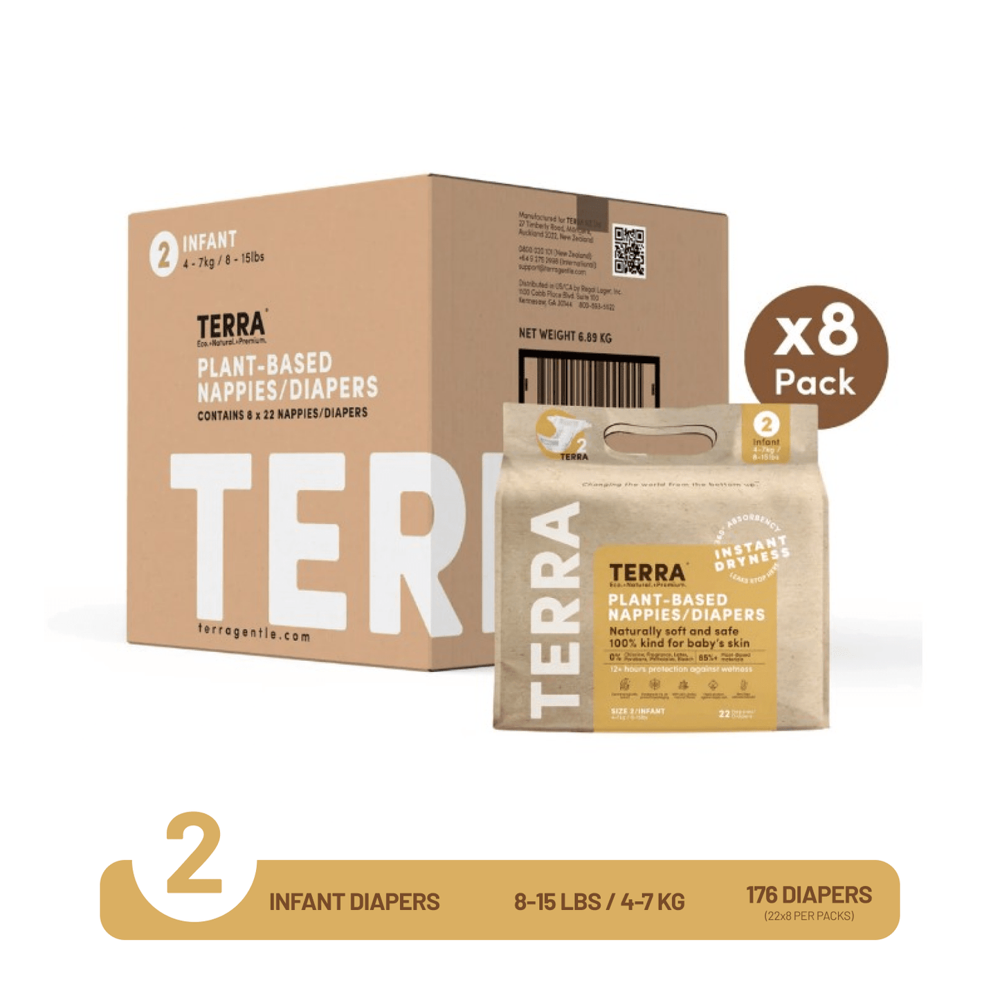 Terra Eco Premium Diaper - Terra Middle East
