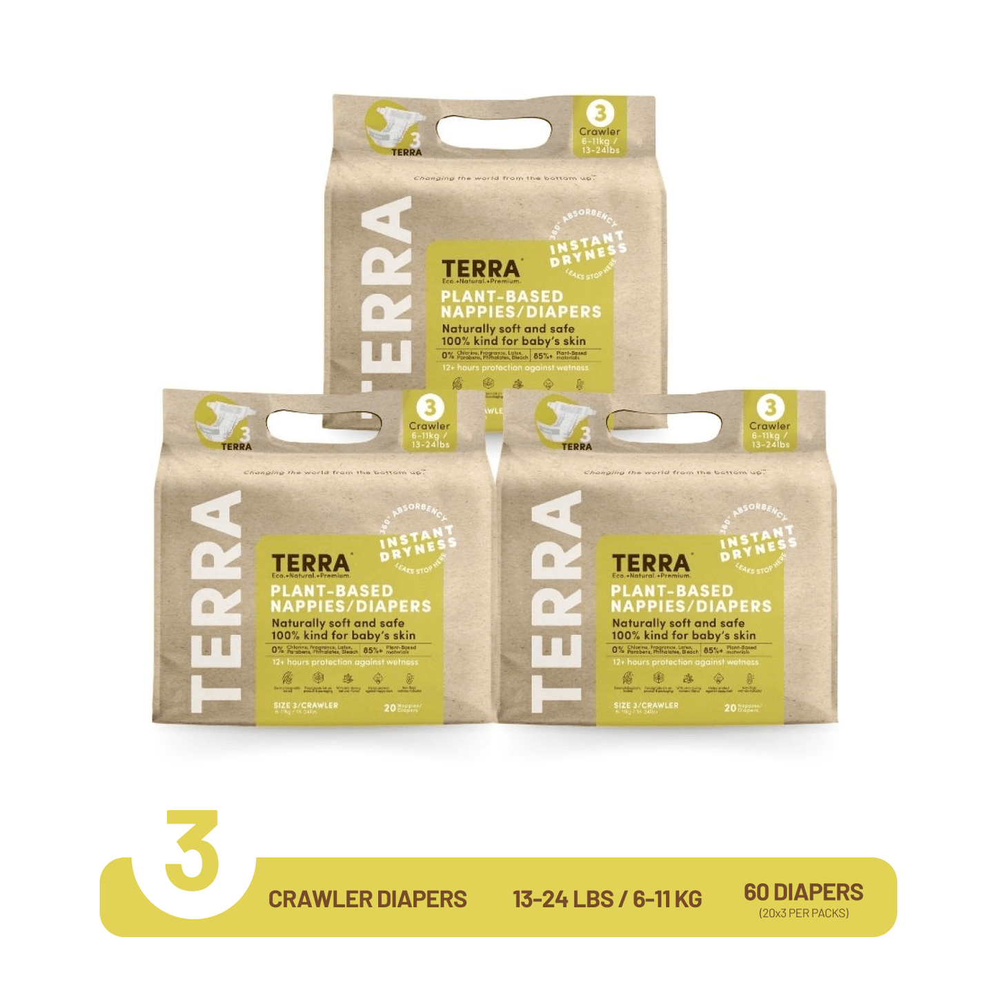 Terra Eco Premium Diaper - Terra Middle East