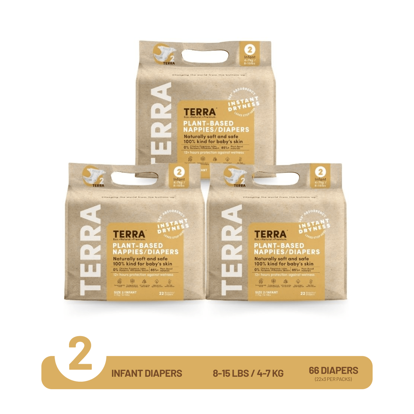 Terra Eco Premium Diaper - Terra Middle East