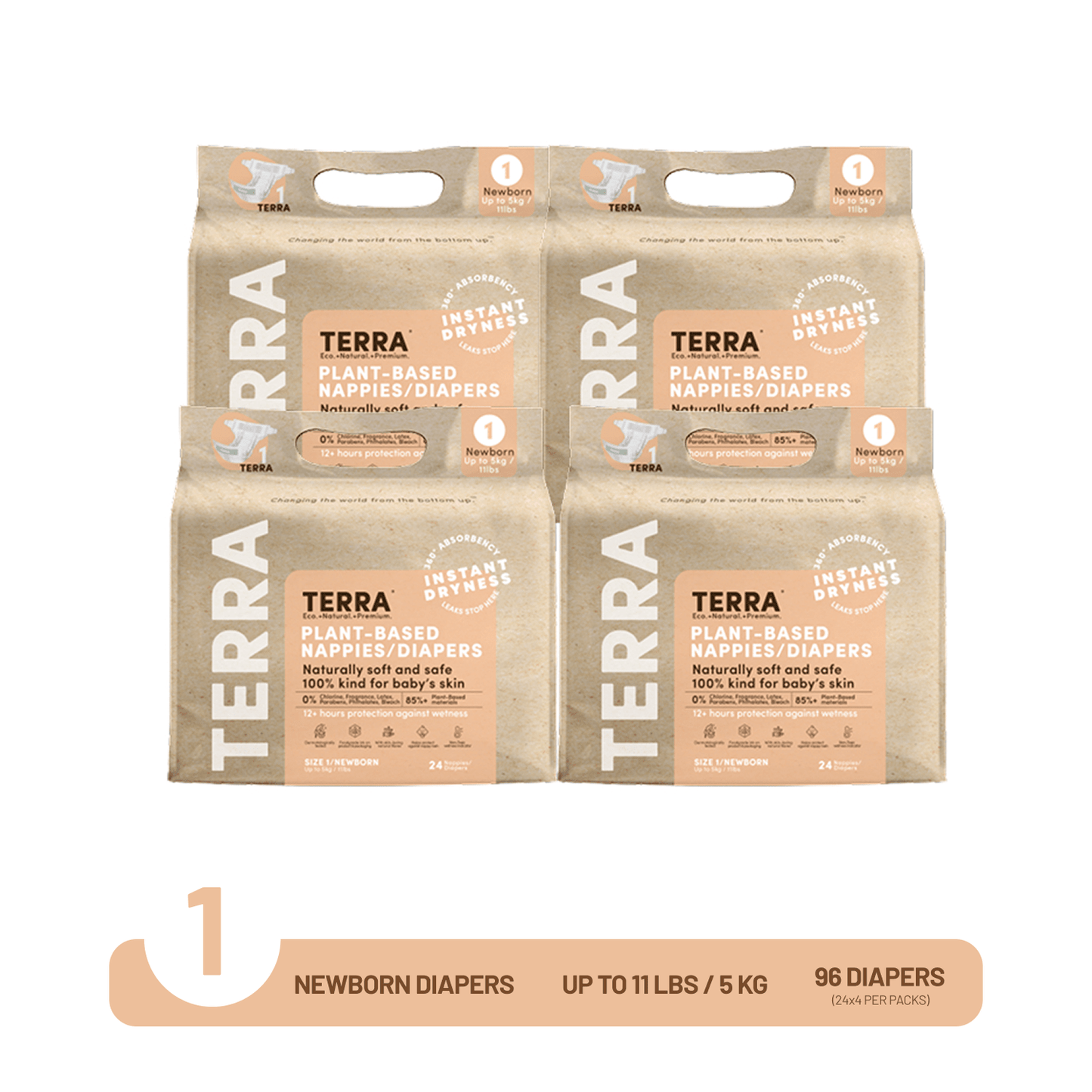 Terra Eco Premium Diaper - Terra Middle East