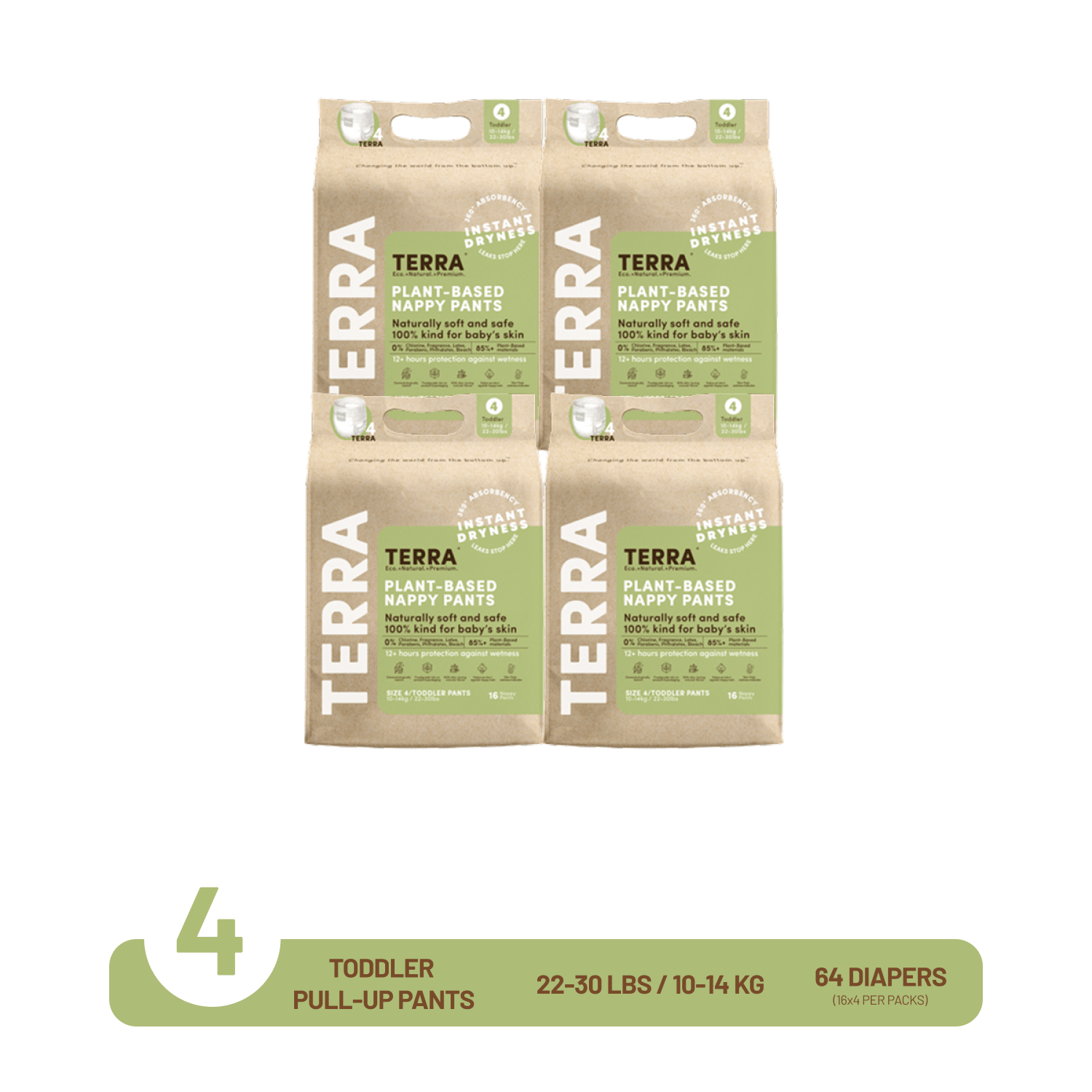 Terra Plant - Based Eco Premium Diaper Pants - Terra Middle East