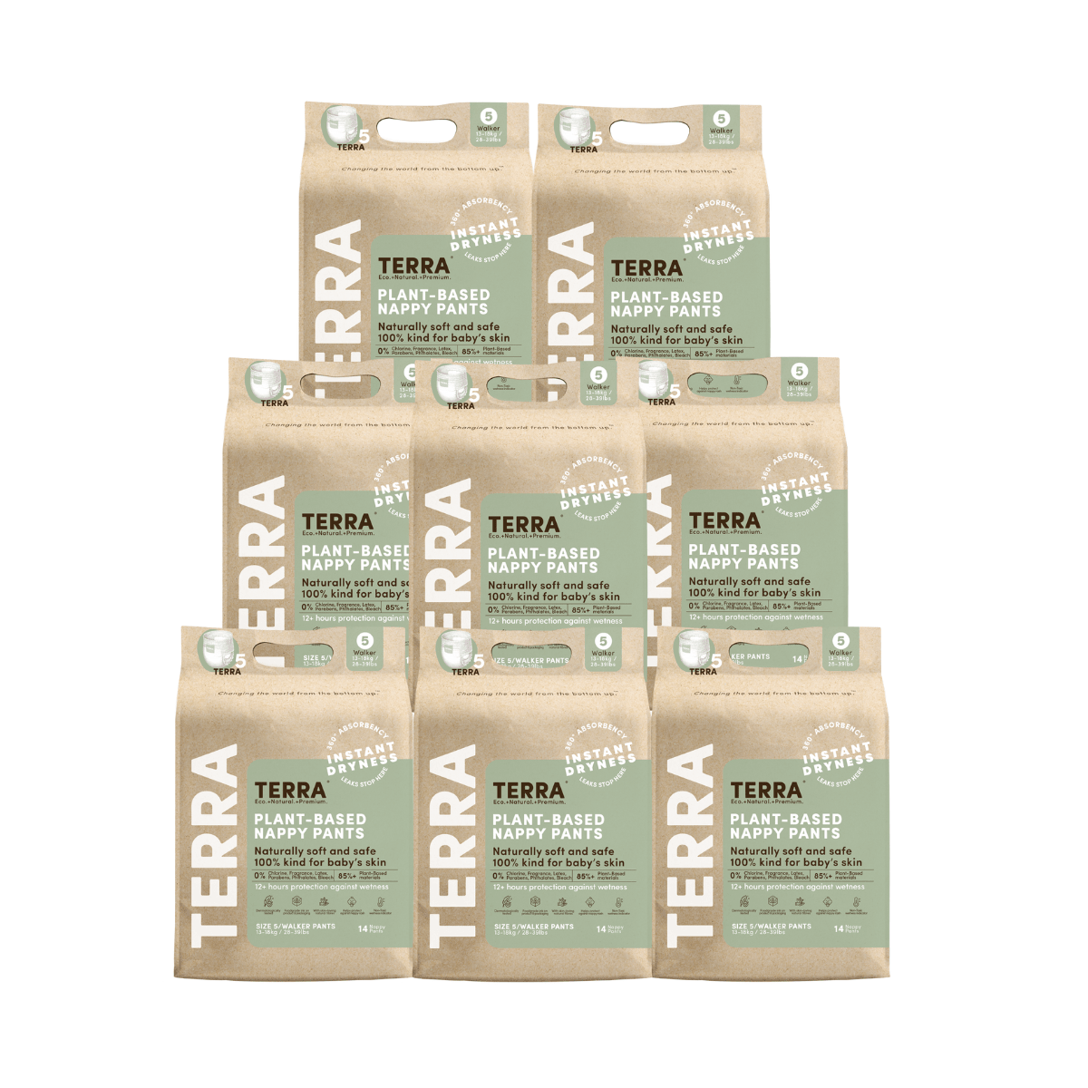 Terra Plant - Based Eco Premium Diaper Pants - Terra Middle East