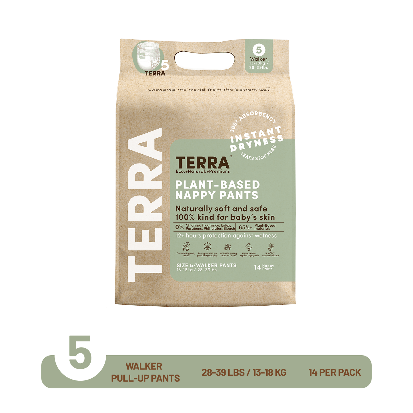 Terra Plant - Based Eco Premium Diaper Pants - Terra Middle East
