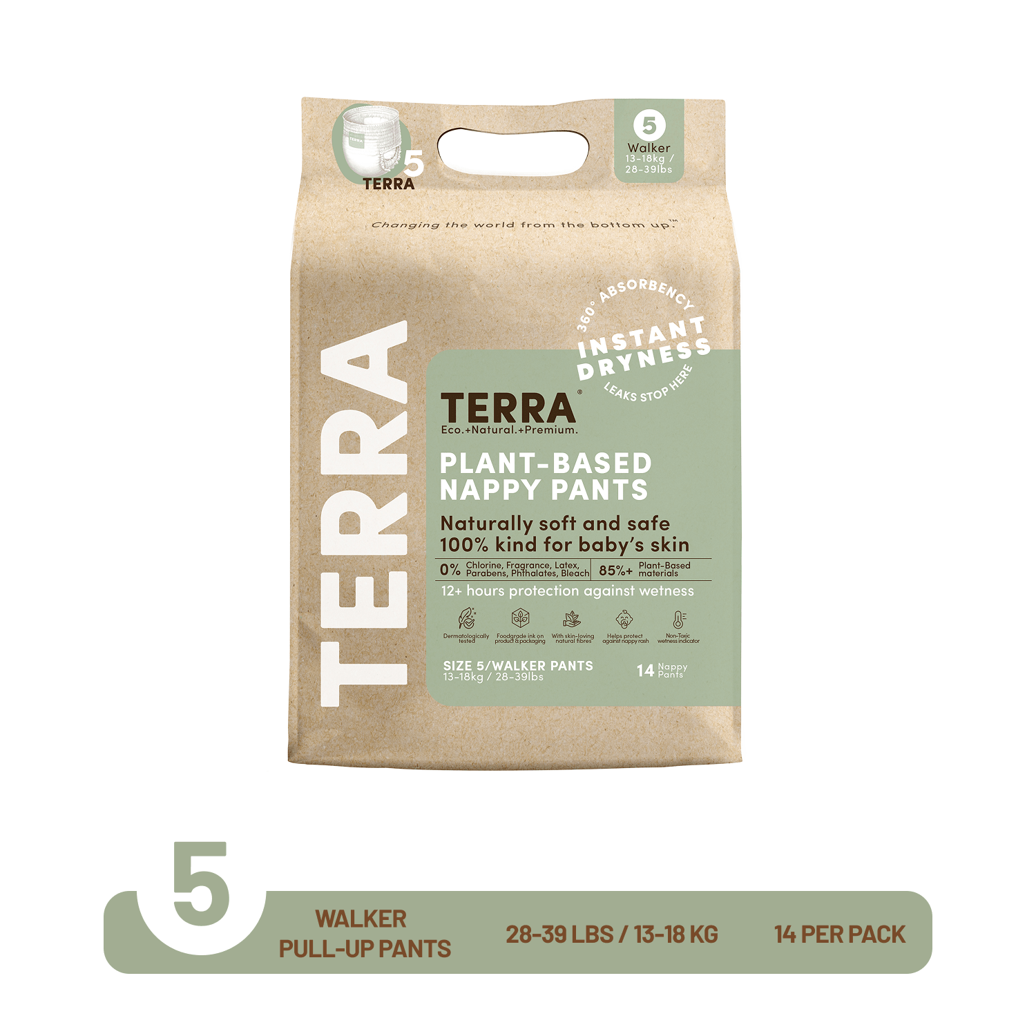 Terra Plant - Based Eco Premium Diaper Pants - Terra Middle East